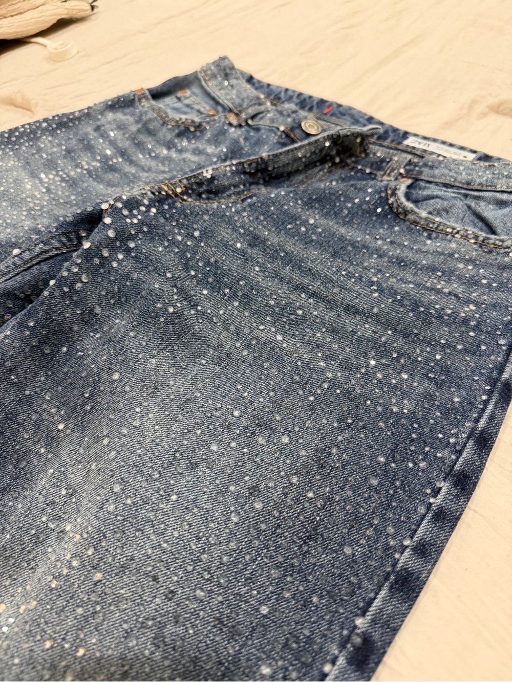 Zara Crystal Jeans